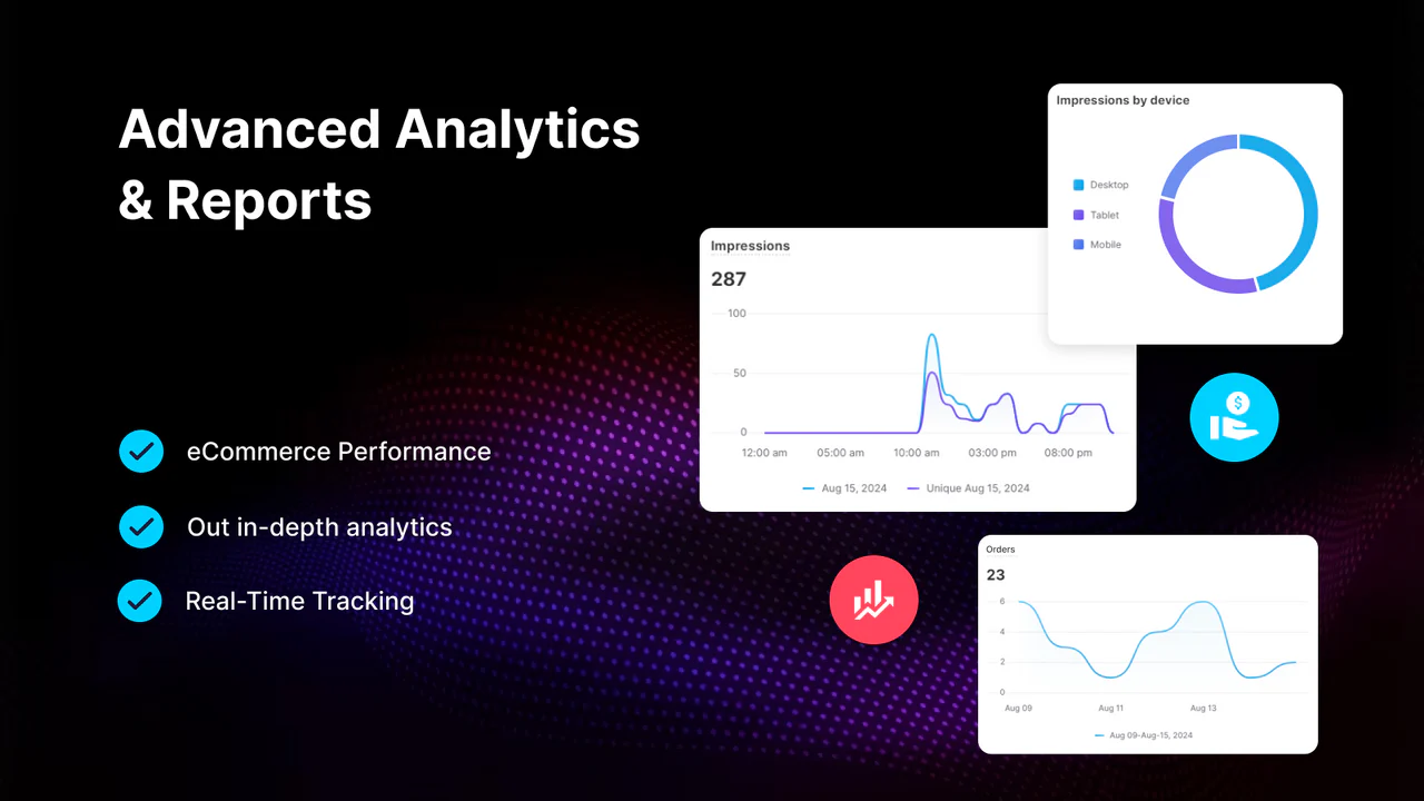 Geavanceerde Analyse & Rapporten - Realtime Tracking