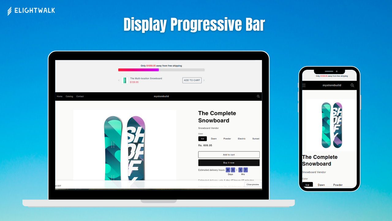 Display Progressive Bar