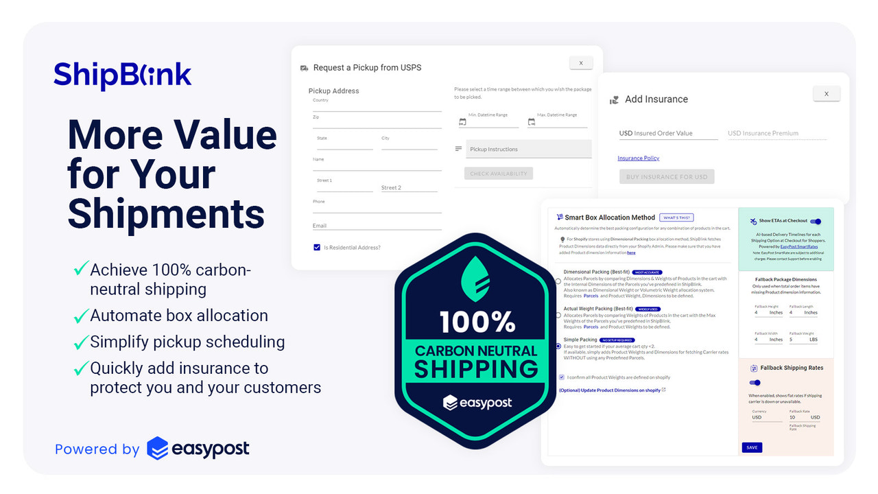 ShipBlink: More value for your ecommerce shipments