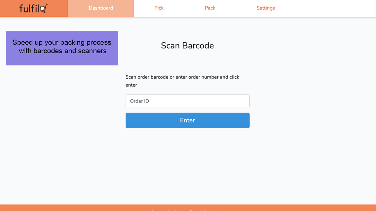 Acelere seu processo de embalagem com códigos de barras e scanners