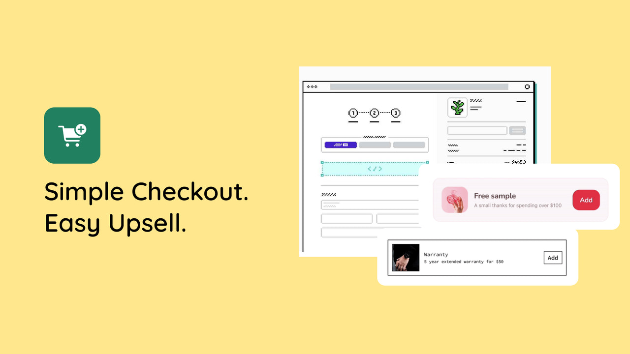 Eenvoudige Checkout Easy Upsell
