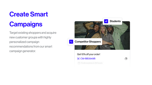 Create smart campaigns