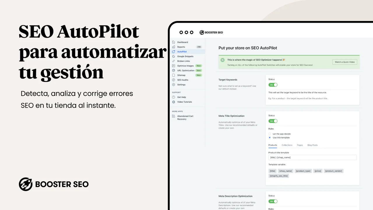 SEO AutoPilot para automatizar tu gestión