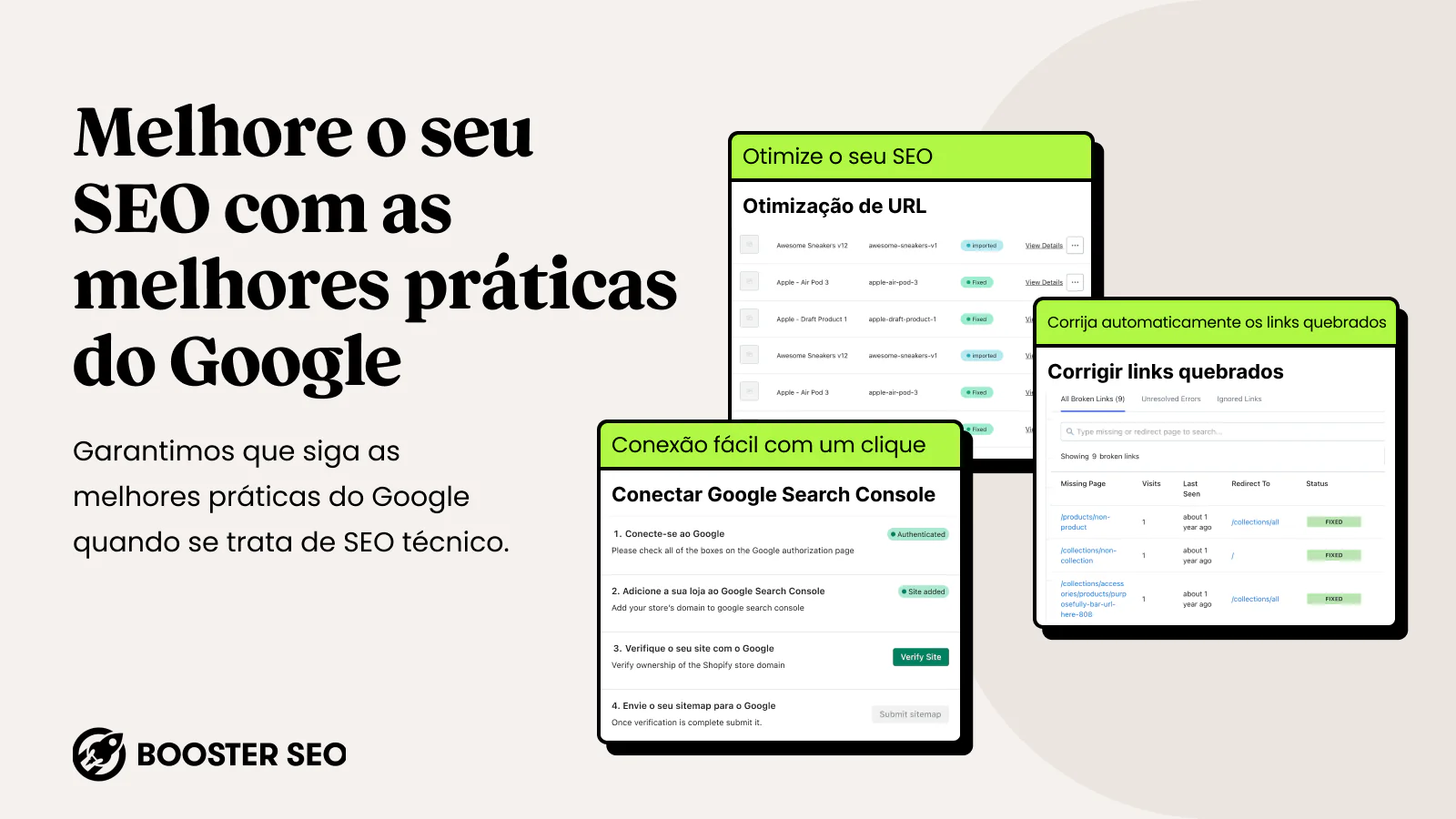 Optimizador de SEO para seguir as Melhores Práticas da Google