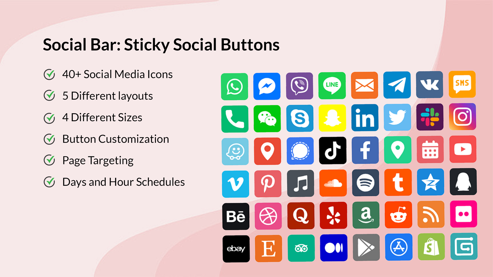Sticky Social Buttons
