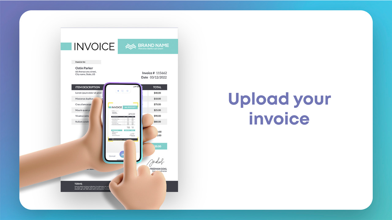 Upload Invoice