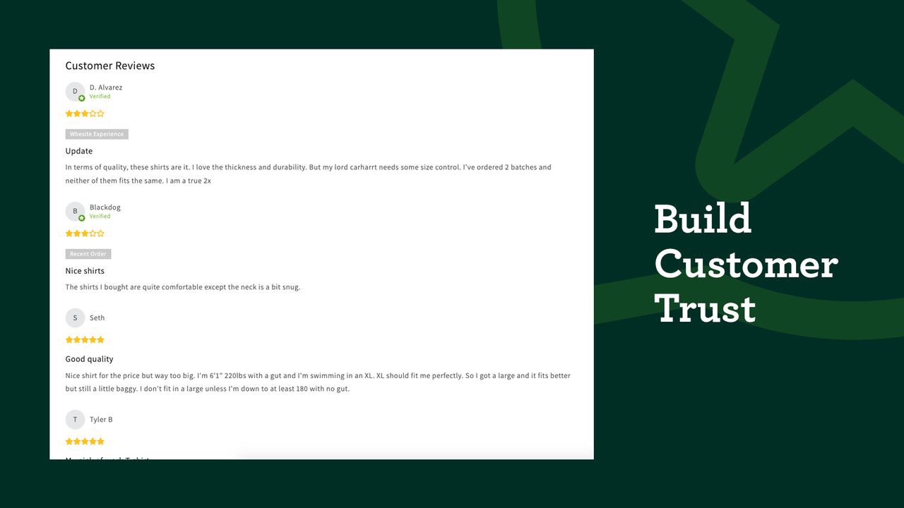 Build Customer Trust