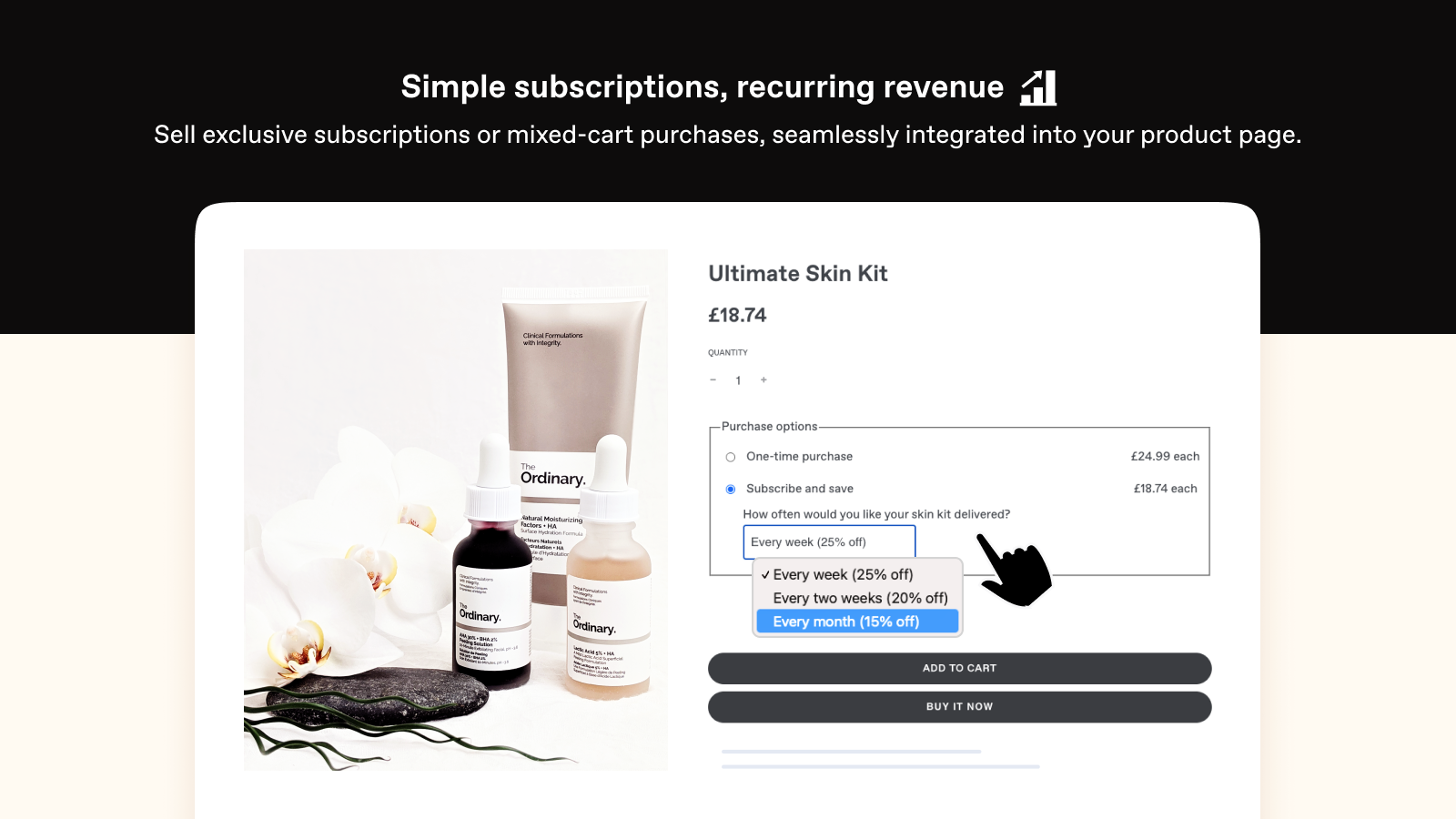 Simple Subscriptions, Recurring Revenue