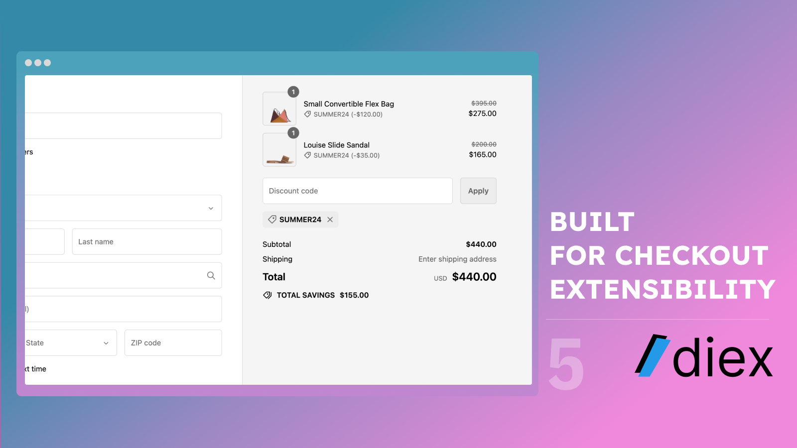 built for checkout extensibility