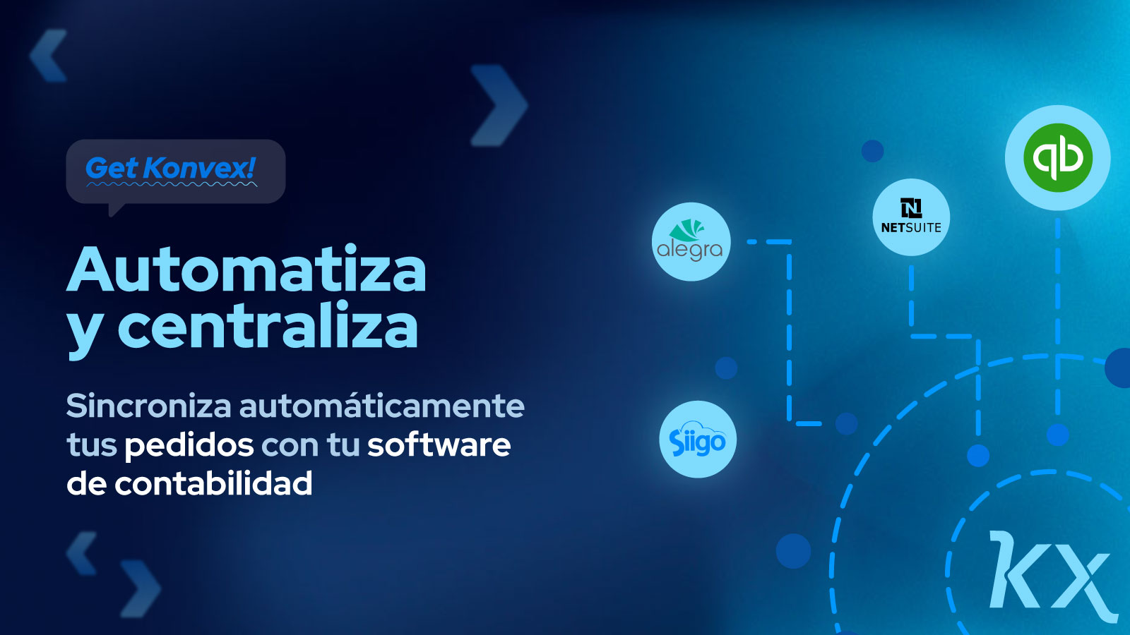 Sincroniza tus pedidos con tu software contable