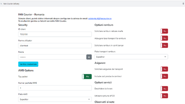 Étape de configuration 1