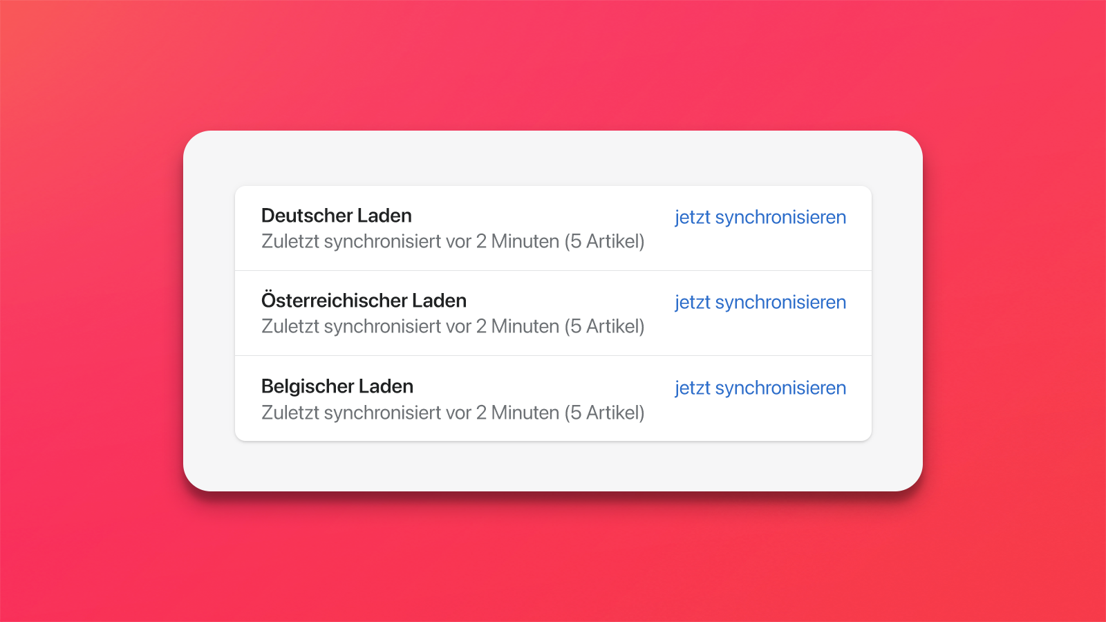 Automatische Synchronisierung von Blogbeiträgen mit vielen Shops