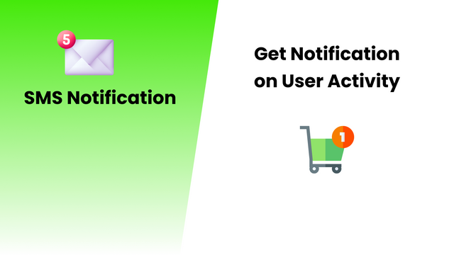 sms on user activity