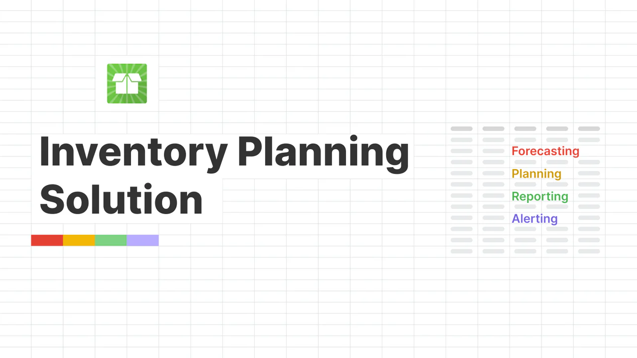 Geavanceerde Voorraadplanner