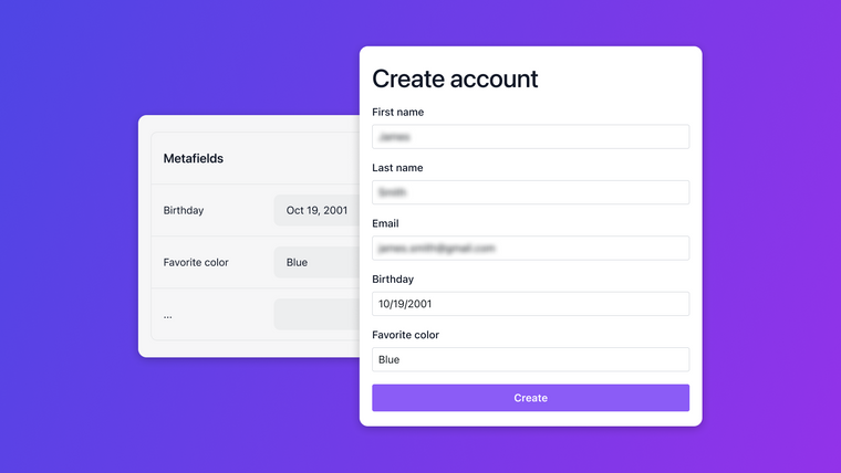 Amplius Customer Fields Screenshot