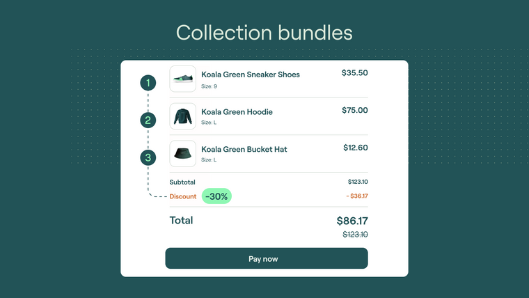 Koala Bundle Volume Discounts Screenshot