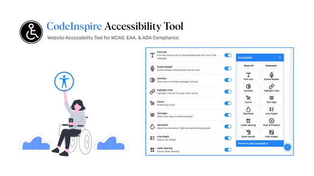 Image en vedette de CodeInspire Accessibility Tool