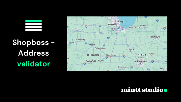 Shopboss ‑ Address Validator Screenshot