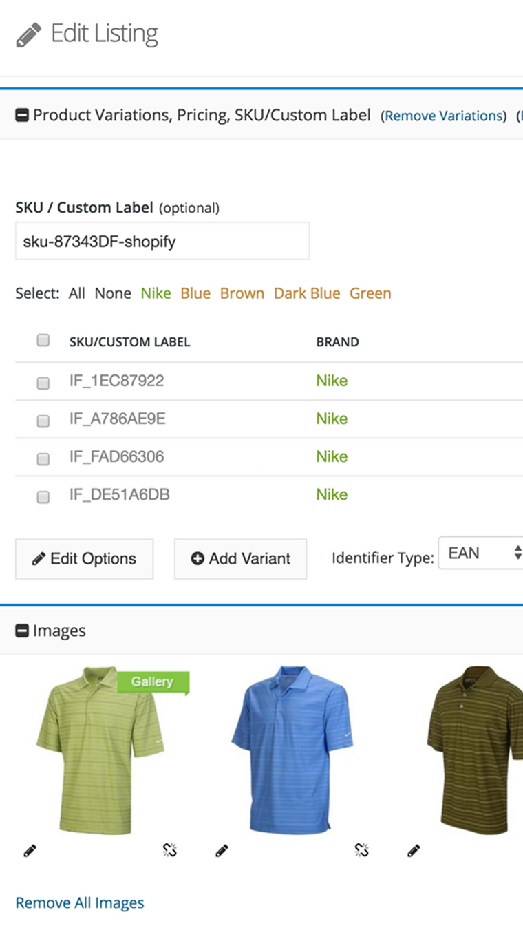 inkFrog for eBay Screenshot