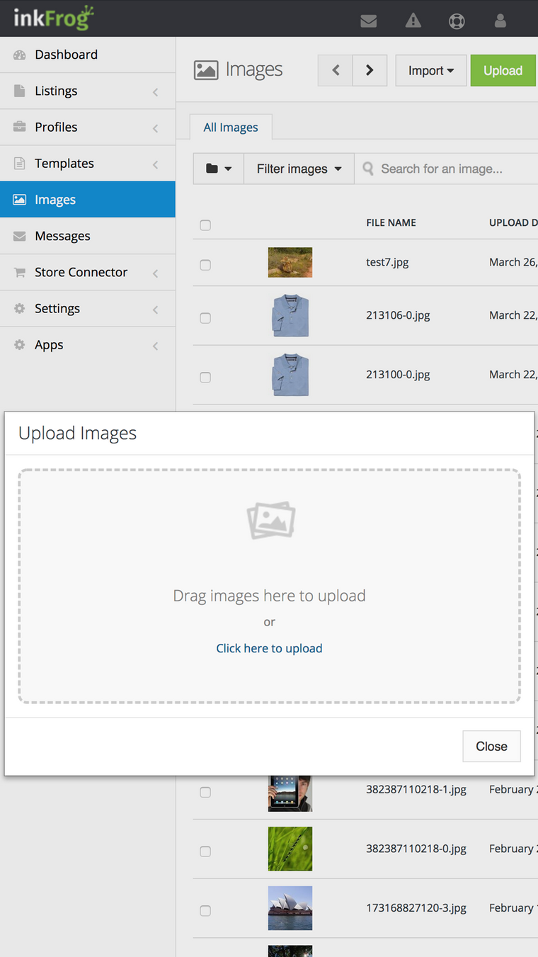 inkFrog for eBay Screenshot