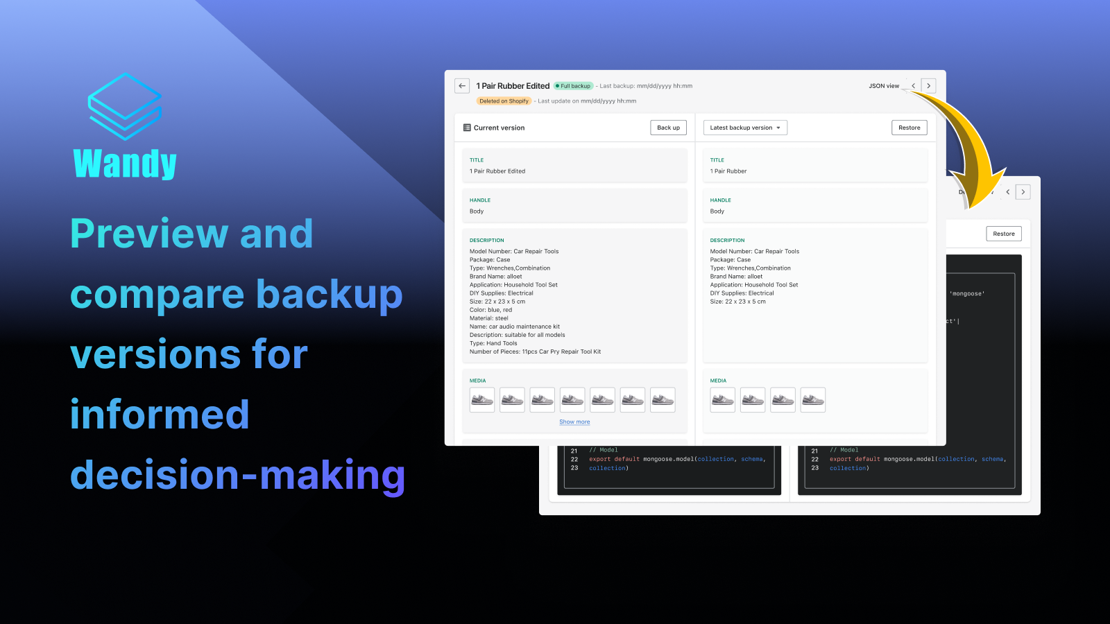 WD Backups: Back up & Restore Screenshot
