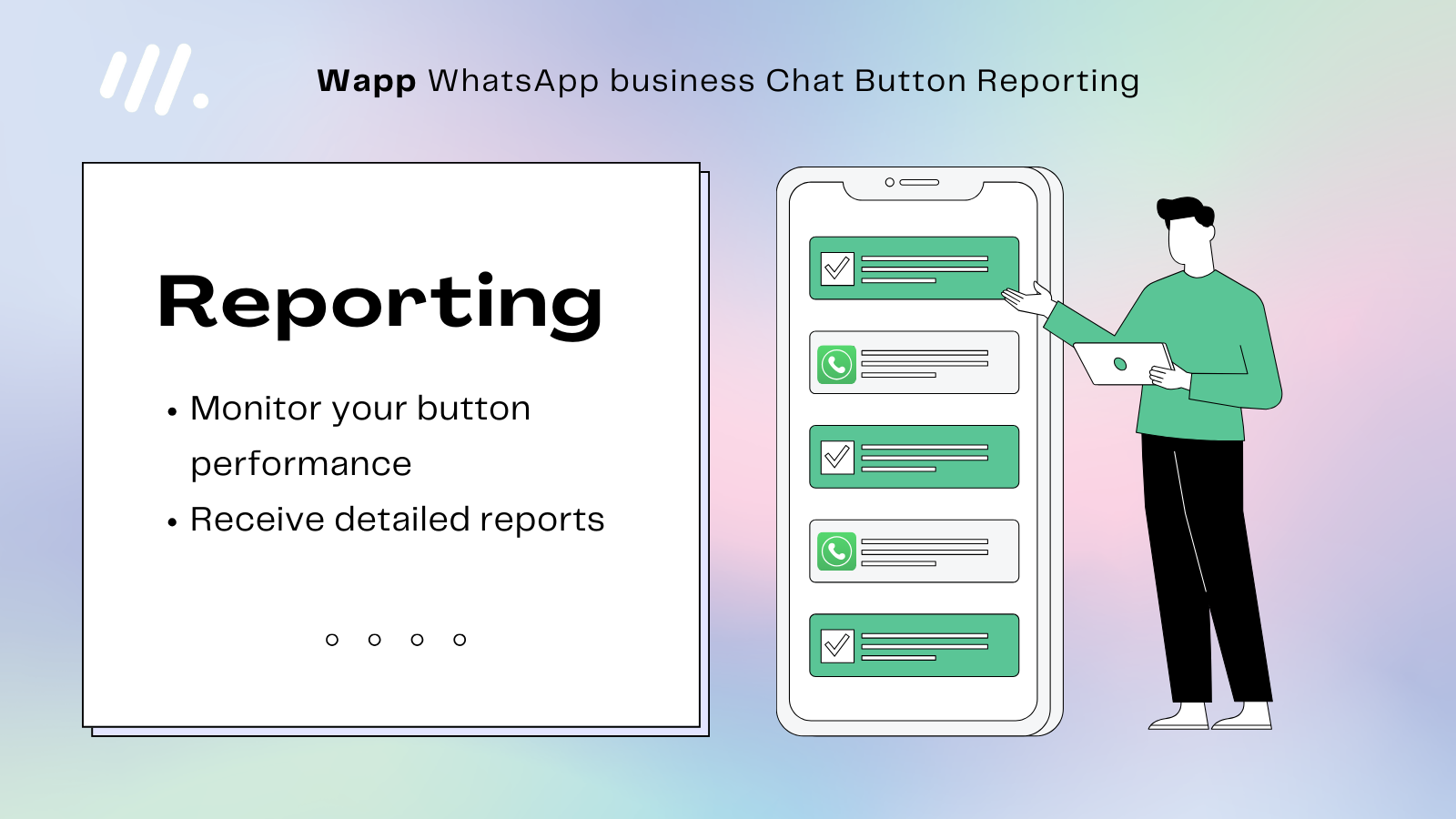 Wapp - Bouton de chat WhatsApp et récupération de panier abandonné