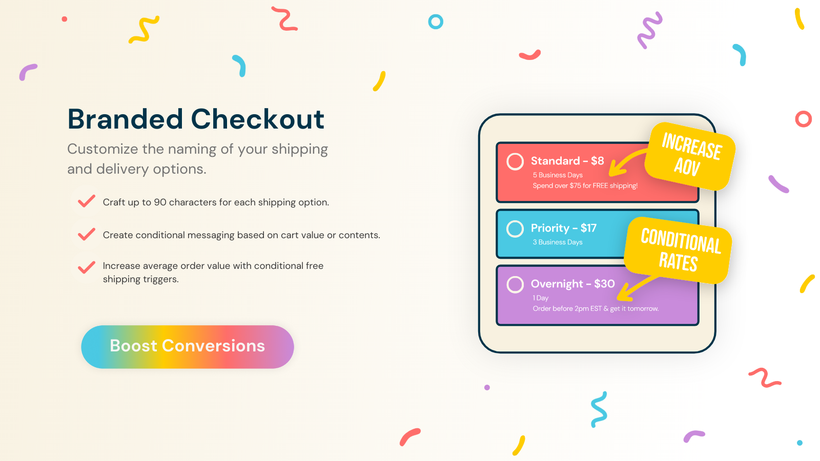 Intuitive Shipping Screenshot