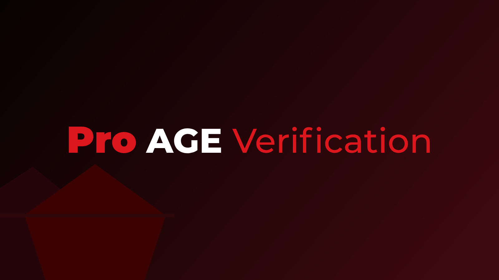Pro Age Verification Screenshot