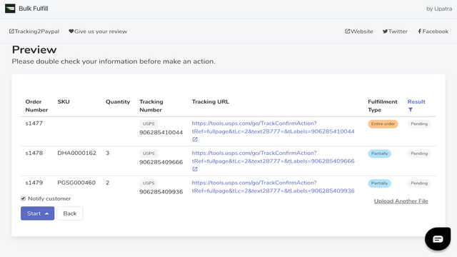 Easy Fulfillment: Bulk Fulfill - Bulk order fulfillment & tracking