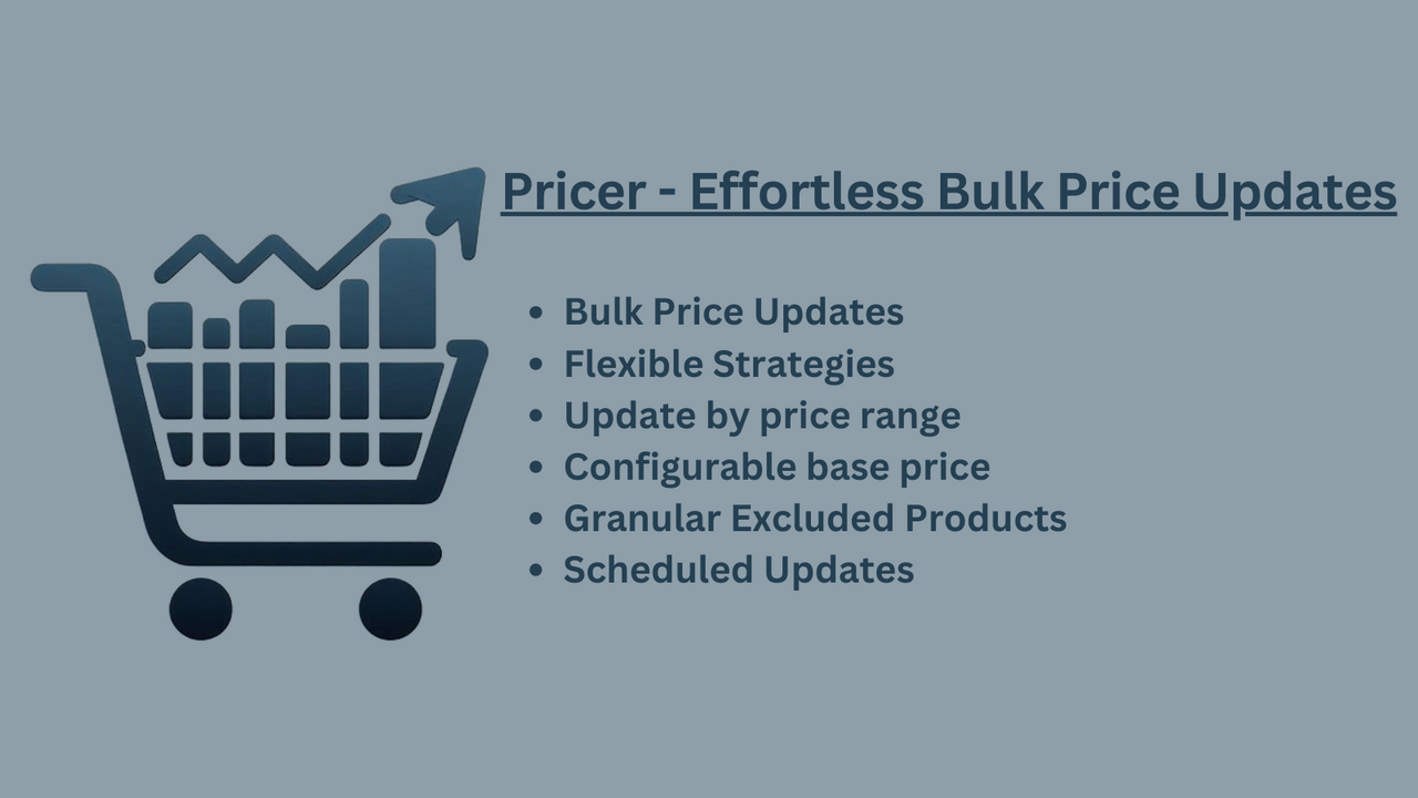 Pricer: Moeiteloze bulkprijzen voor Shopify