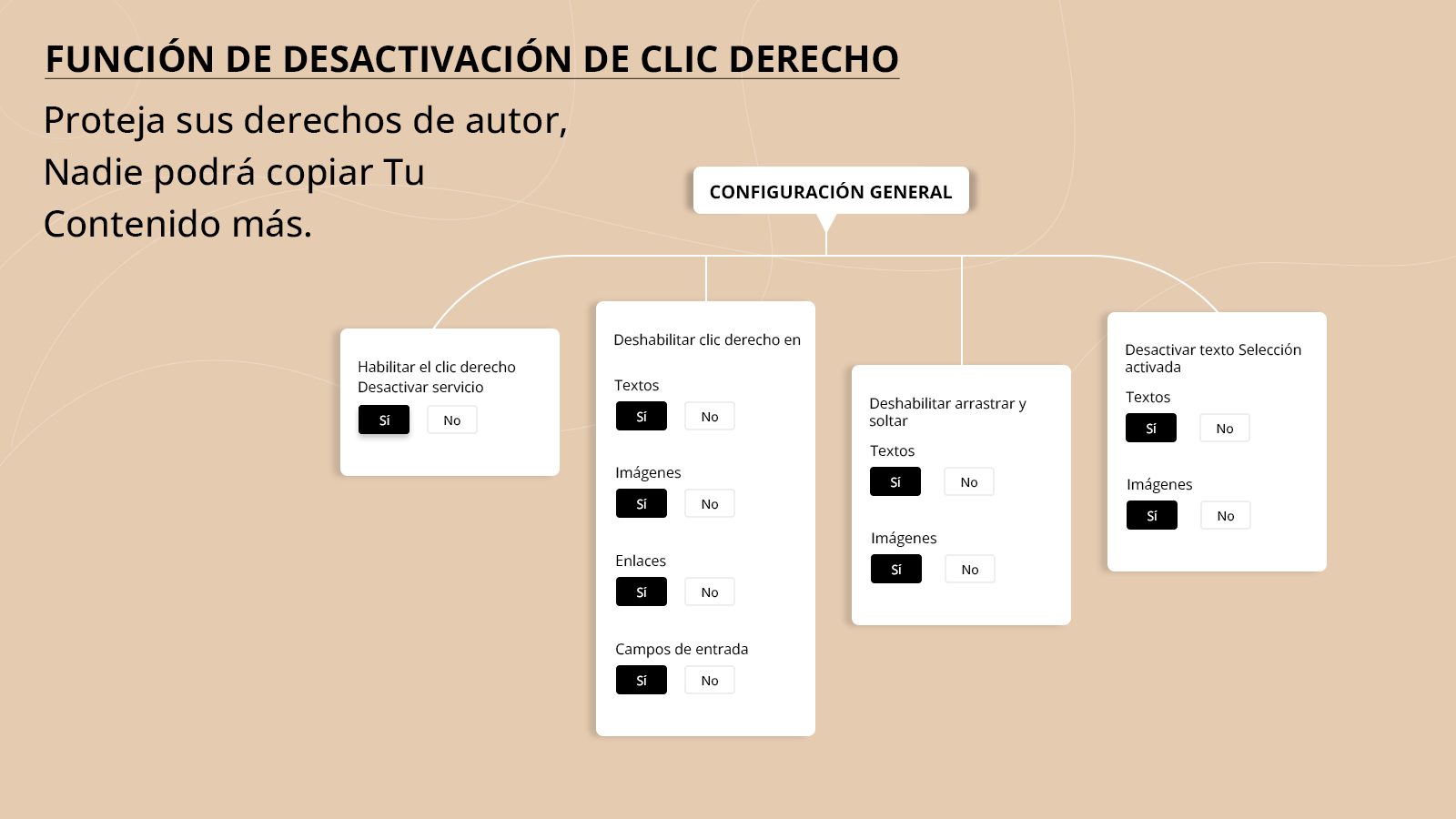 Desactivar clic derecho.