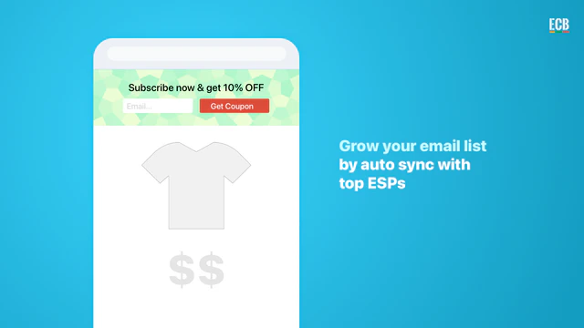 Shopify App Email Collection Bar af Hextom Vokse Kunde Email L