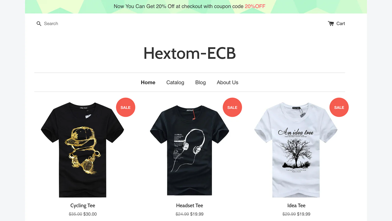 Shopify App Email Collection Bar par Hextom Développer la liste d'e-mails des clients L