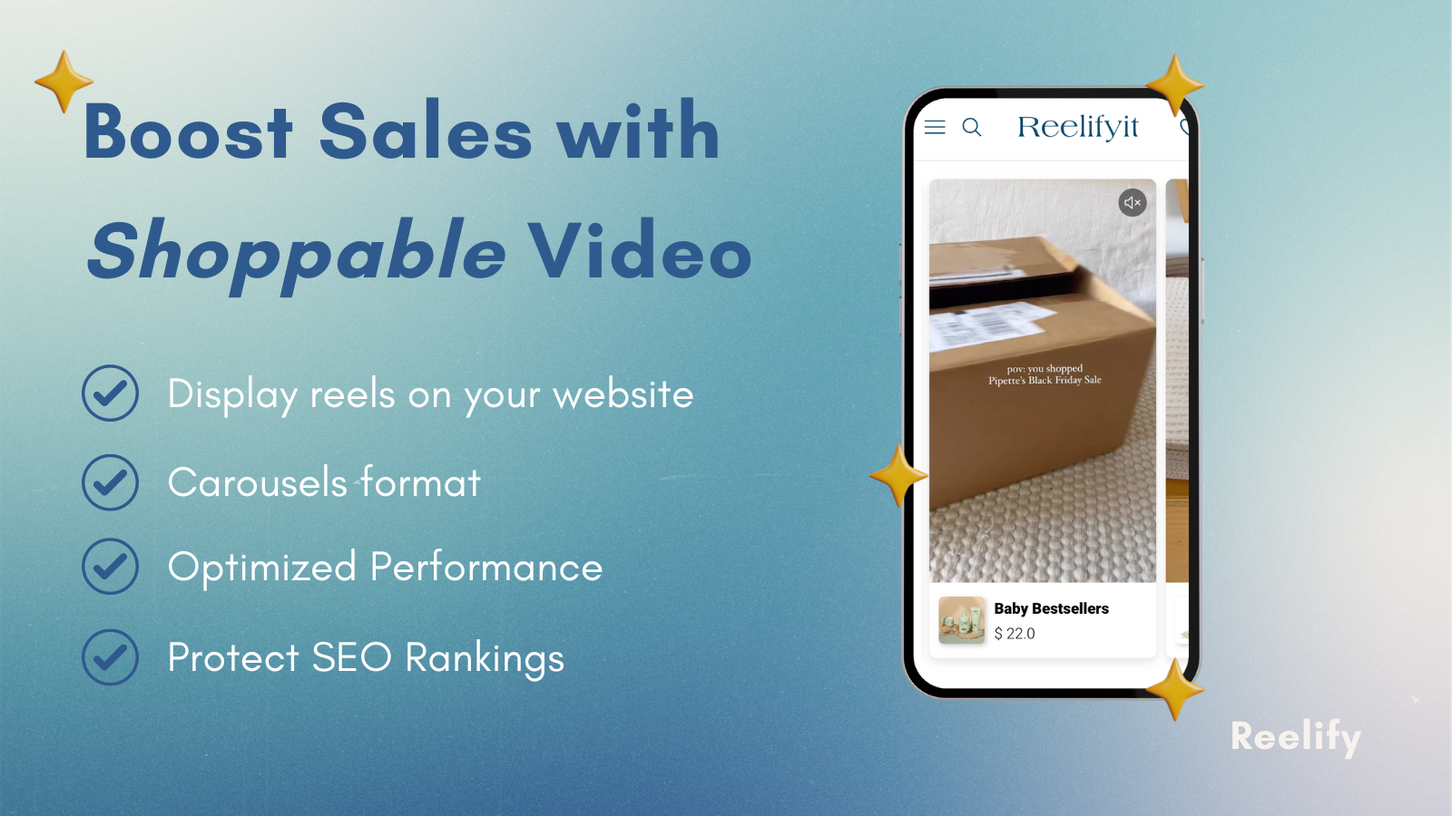 Helps increase conversion, display video on website,SEO friendly