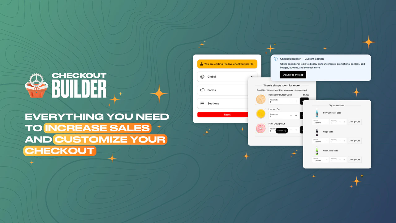 Checkout Builder - Checkout Extensions, upsells and more