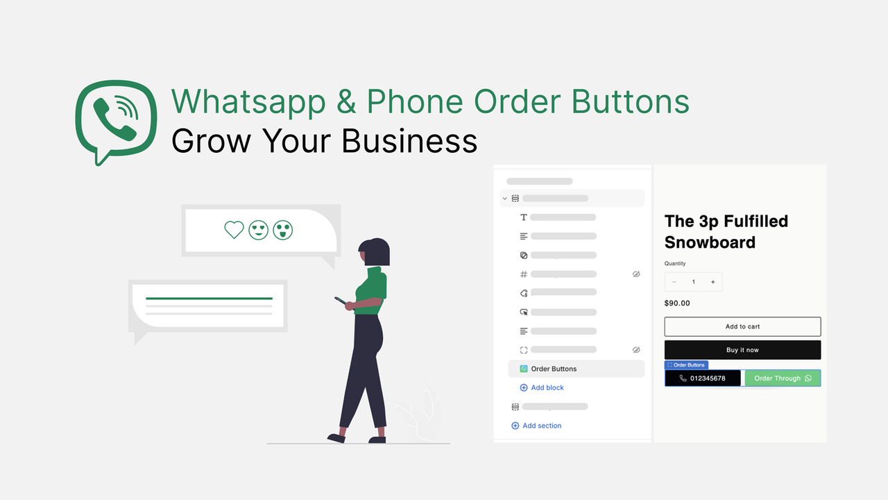 Devion Phone Order buttons Screenshot