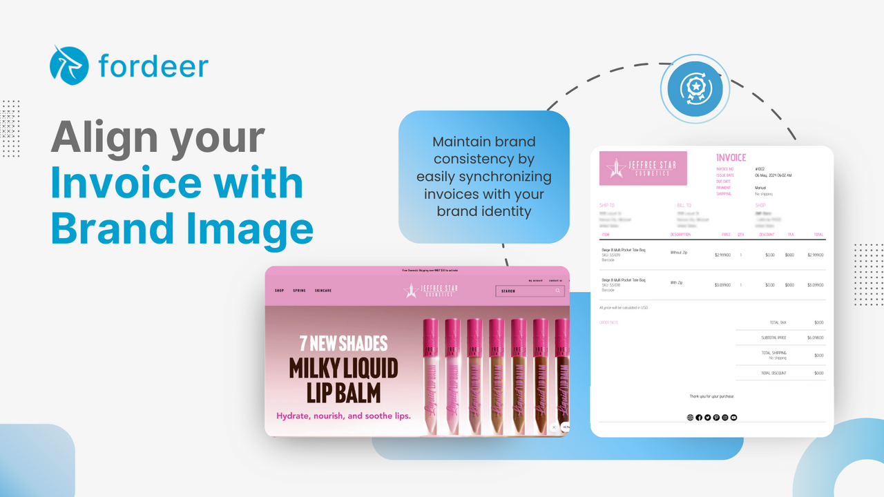 Align your Invoice with﻿ Brand Image