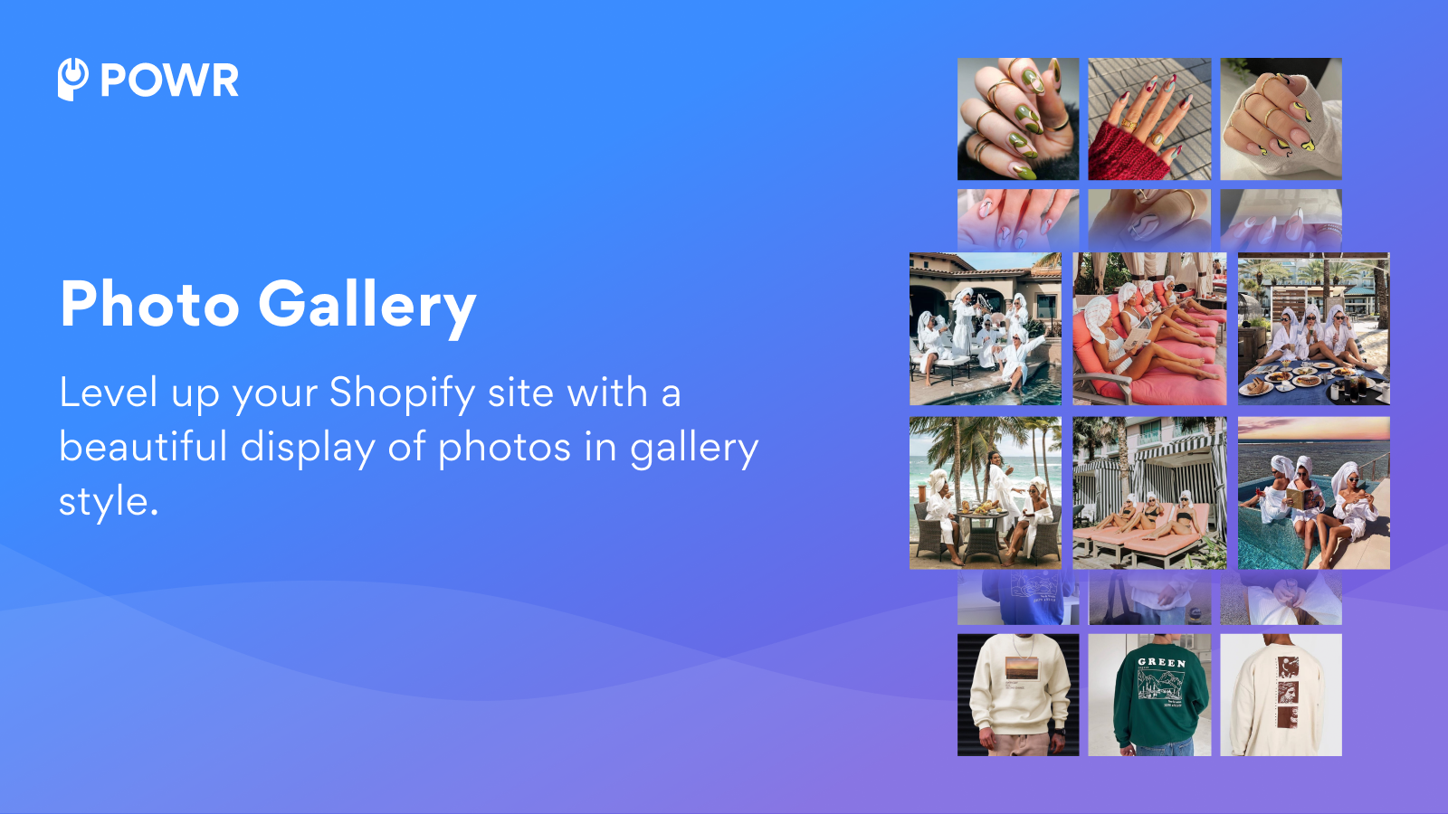 Level up your Shopify site with a beautiful display of photos in