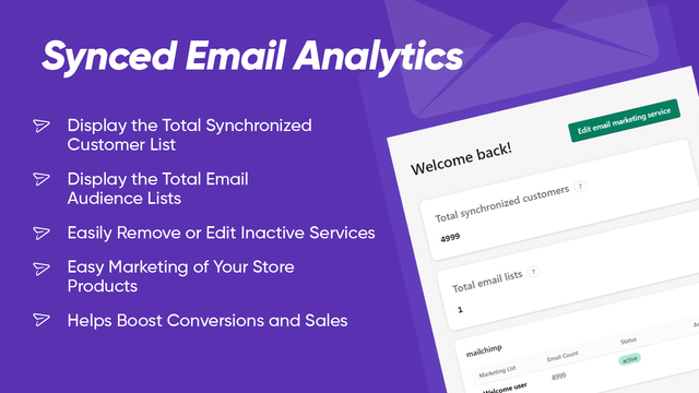 Synkroniseret Email Analytik