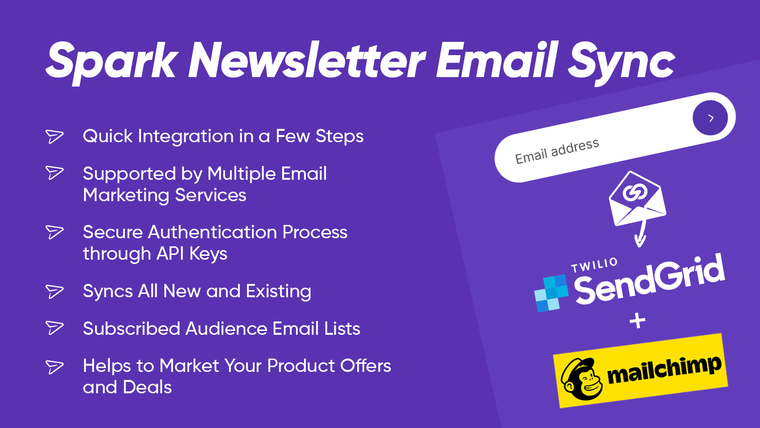 Spark Newsletter Email Sync Screenshot