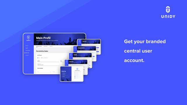 Get your branded central user account