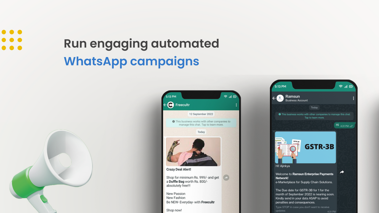 Automatiserade WhatsApp-kampanjer
