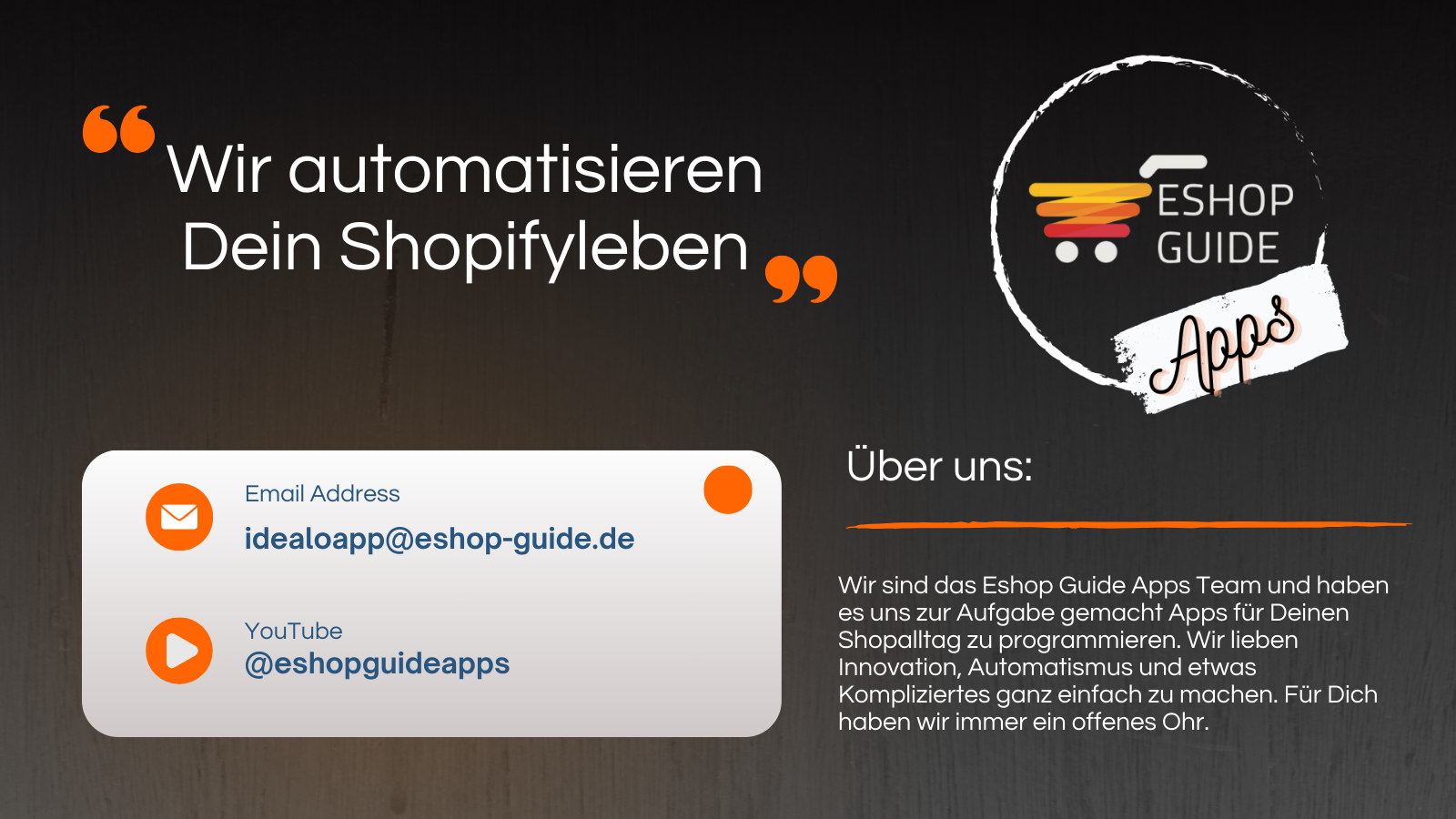 Eshop Guide Apps Team