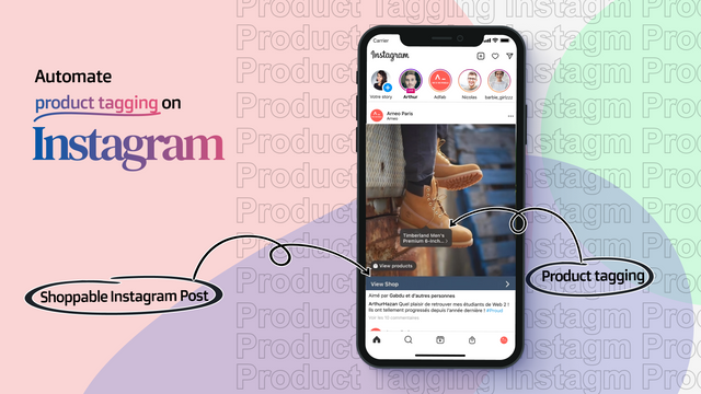 Automatisierung des Produkt-Taggings auf Instagram Social Media