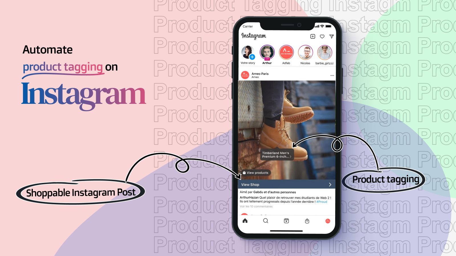 Automatisera produkttaggning på Instagram Social Media
