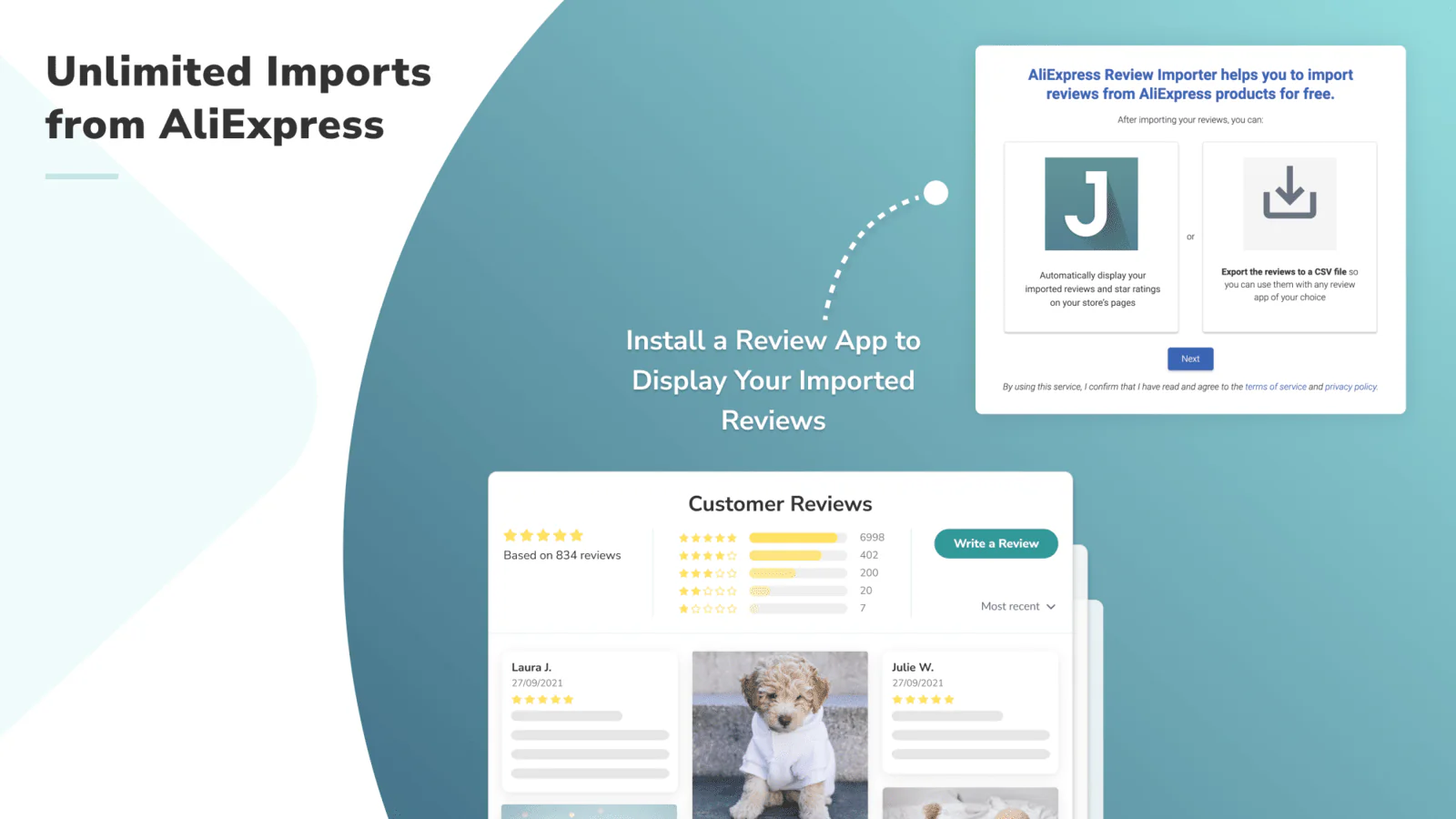  AliExpress Reviews - Import reviews from AliExpress to your  Shopify products | Shopify App Store