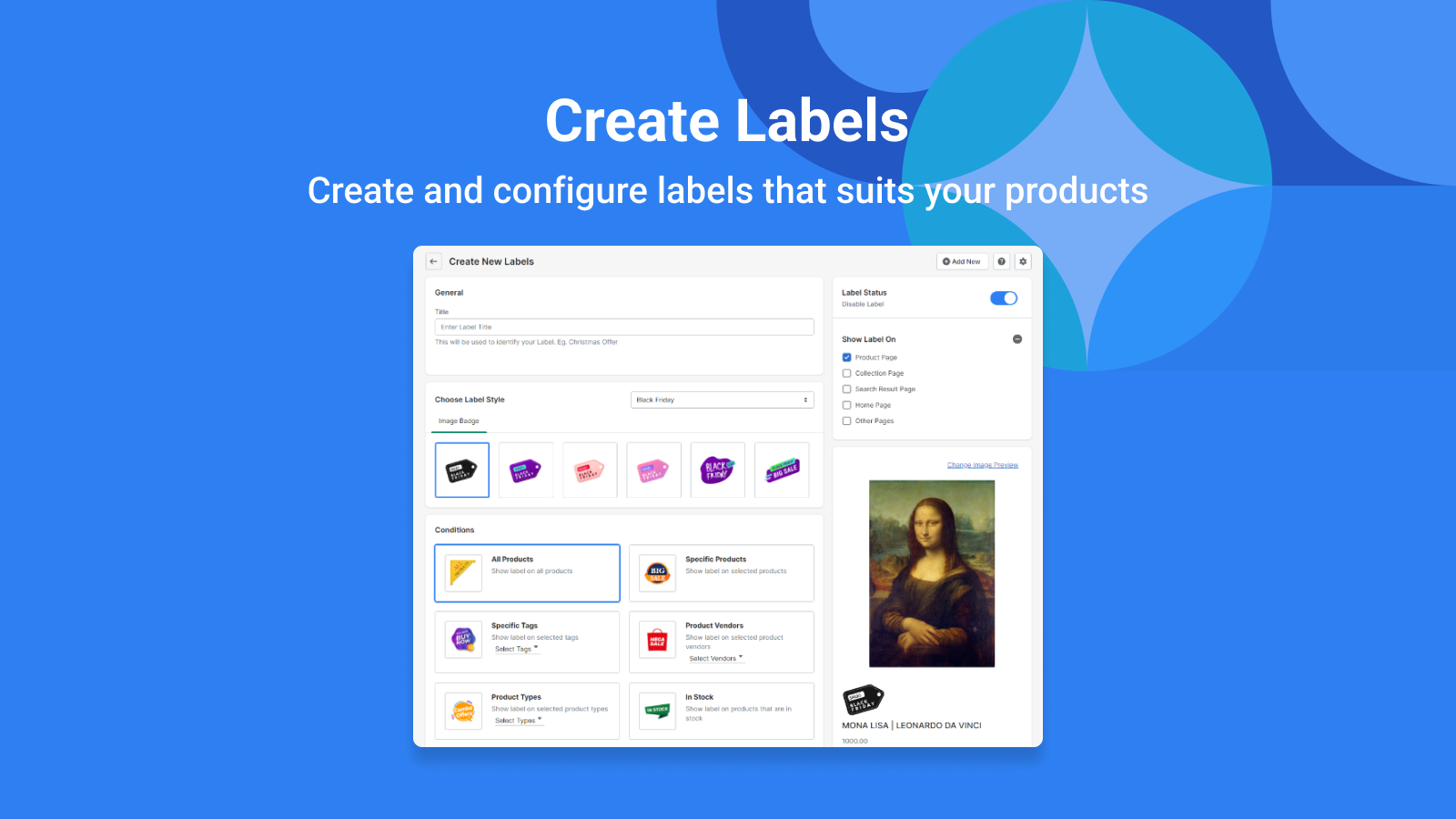 Labeler ‑ Product Labels Screenshot