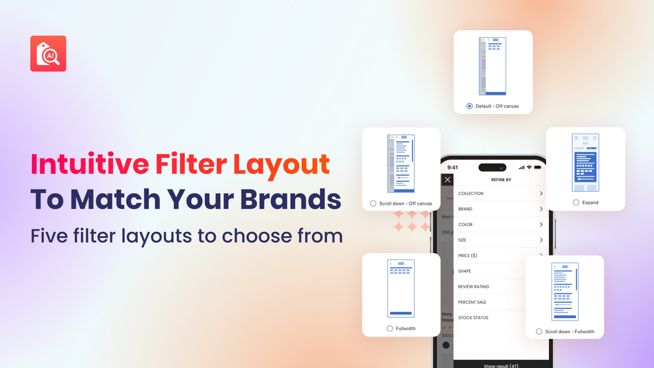 Filtro Shopify otimizado para mobile combina com o estilo da marca e impulsiona o comércio