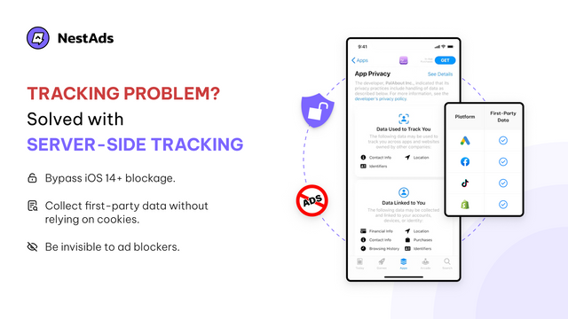 Lösen Sie Tracking-Probleme mit NestAds-Pixeln, die iOS 14 umgehen