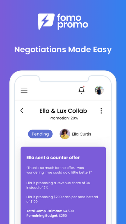 In-App Negotiations Made Easy